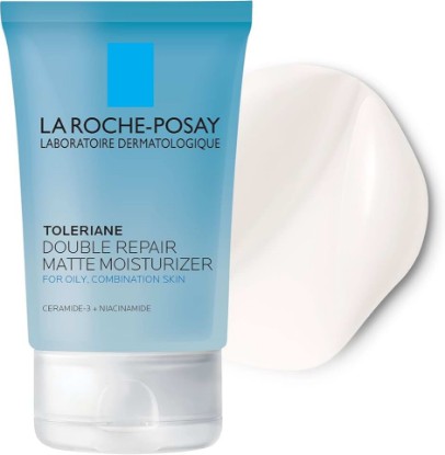 Picture of La Roche-Posay Toleriane Double Repair Matte Face Moisturizer, Daily Moisturizer For Oily Skin With Ceramide And Niacinamide For All Skin Tones, Oil Free, Non-Comedogenic, Available with SPF 30