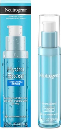 Picture of Neutrogena Hydro Boost Hydrating Hyaluronic Acid Face & Neck Serum, Fast-Absorbing Daily Facial Moisturizer with Purified Hyaluronic Acid for Hydrated Skin, Oil-Free & Non-Comedogenic, 1 fl. oz
