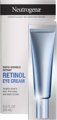 Picture of Neutrogena Rapid Wrinkle Repair Retinol Eye Cream for Dark Circles, Daily Anti-Aging Under Eye Cream with Retinol & Hyaluronic Acid to Fight Fine Lines, Wrinkles, & Dark Spots, 0.5 fl. oz
