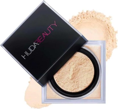 Picture of Huda Easy Bake Fragrance Free Loose Baking & Setting Powder - Pound Cake (Fair, Light, Medium, and Tan Skin Tones) - 0.71 oz / 20 g