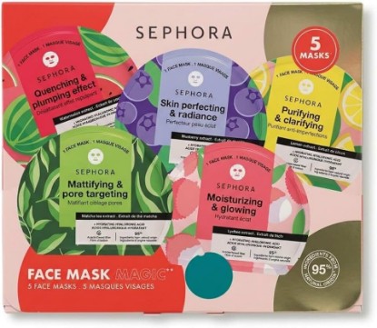 Picture of SEPHORA Collection Face Mask Magic Set – 5 Hydrating Masks