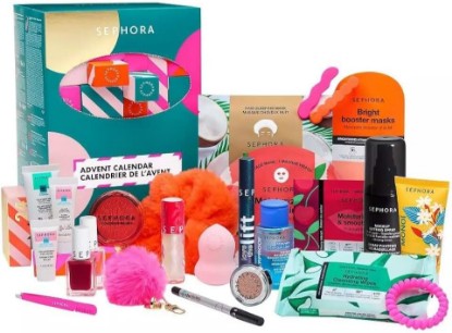 Picture of SEPHORA Collection Holiday Beauty Advent Calendar 2025 – 24 Makeup, Skincare, Bath & Accessory Gifts