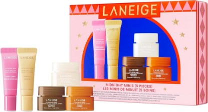 Picture of LANEIGE Skincare & Lip Care Holiday Gift Sets – Lip Mask, Water Bank, Lip Glowy Balm – Beauty Essentials for Gifting & Self-Care