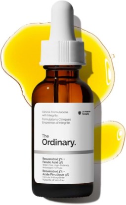 Picture of The Ordinary Resveratrol 3% + Ferulic Acid 3%, Antioxidant Serum for Anti-Aging, 1 Fl Oz