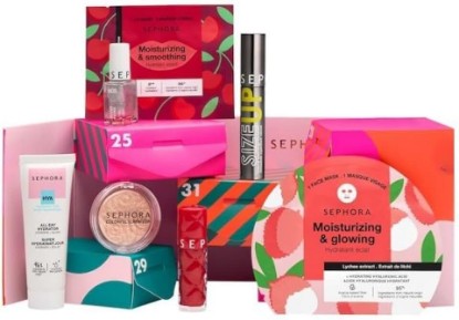 Picture of SEPHORA Collection After Calendar Makeup & Skincare Gift Set - 7 Full Size Products Holiday 2025