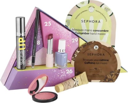Picture of SEPHORA Favorites Limited Edition Moving Lights After Calendar 7 Days of Makeup and Skincare Surprises - 8 Full Size Gifts