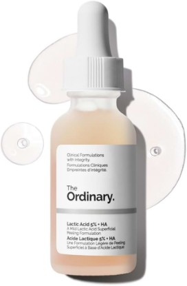 Picture of The Ordinary Lactic Acid 5% + Hyaluronic Acid 2%, Gentle Exfoliating Serum for Smoother Skin