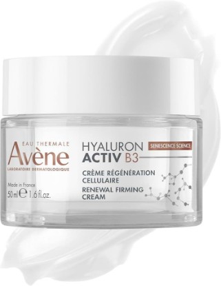 Picture of Avène Hyaluron Activ B3 Renewal Firming Cream, Niacinamide + Hyaluronic acid, anti-aging, facial moisturizer, smooth + plump + firm the skin, youthful radiance, visibly improve fine lines and wrinkles
