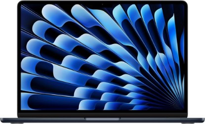 Picture of Apple MacBook Air with Apple M3 Chip, 13-inch, 8GB RAM, 256GB SSD Storage, Midnight (Renewed)