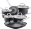 Picture of KitchenAid Hard Anodized Induction Nonstick Cookware Pots and Pans Set, 10 Piece, Matte Black