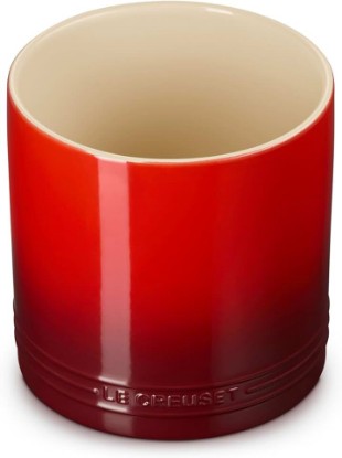Picture of Le Creuset Stoneware Signature Utensil Crock, 2.7 qt., Cerise