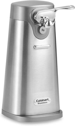 Picture of Cuisinart SCO-60 Deluxe Electric Can Opener, Quality-Engineered Motor System Allows you to Open Any Size Can, Stainless Steel