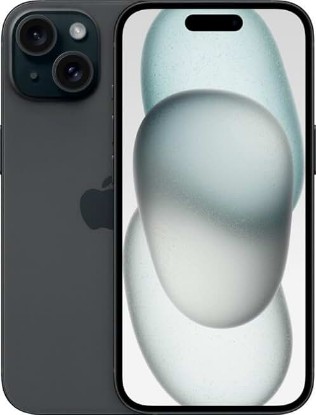 Picture of Apple iPhone 15, 128GB, Black - Unlocked (Renewed)