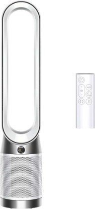 Picture of Dyson Purifier Cool PC1, HEPA Air Purifier Tower Fan, App and remote controlled, 350° oscillation, 10 levels, bladeless (White)