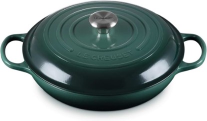 Picture of Le Creuset Enameled Cast Iron Signature Braiser, 3.5 qt., Artichaut