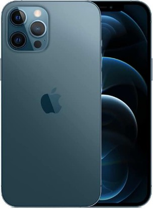 Picture of Apple iPhone 12 Pro, 128GB, Pacific Blue - Unlocked (Renewed)