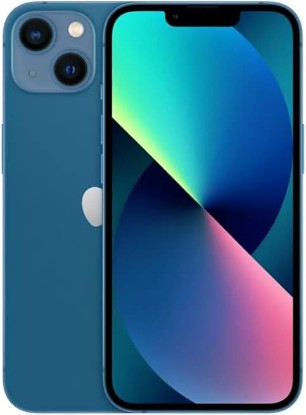 Picture of Apple iPhone 13, 128GB, Blue - Unlocked (Renewed)