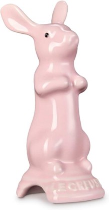 Picture of Le Creuset Stoneware Bunny Pie Vent, 3 inch, Chiffon Pink