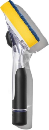 Picture of OXO New Good Grips Soap Dispensing Dish Scrub​, Yellow