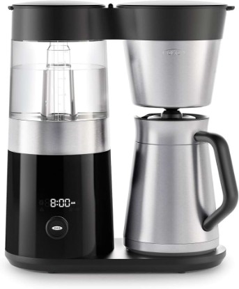 Picture of OXO Brew 9-Cup Coffee Maker – Stainless Steel, Programmable Coffee Machine with Single Serve or Full Carafe Options, SCA Certified Home Brewer