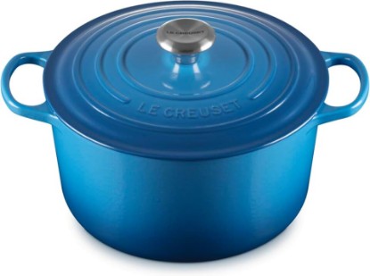 Picture of Le Creuset Enameled Cast Iron Signature Deep Round Oven, 6.5 qt., Marseille