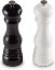 Picture of Le Creuset Salt and Pepper Mill Set, 8" x 2 1/2" each, Black & White
