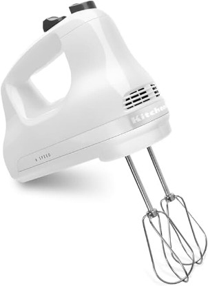Picture of KitchenAid 5 Ultra Power Speed Hand Mixer - KHM512, White