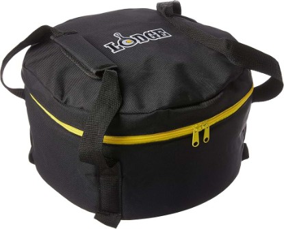 Picture of Lodge Black Camp Dutch Oven Tote Bag - Durable Camp Dutch Oven Bag with Handles - 12 Inch