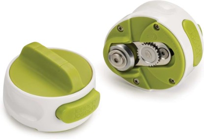 Picture of Joseph Joseph Can-Do Compact Can Opener Easy Twist Release Portable Space-Saving Manual Stainless Steel, Green