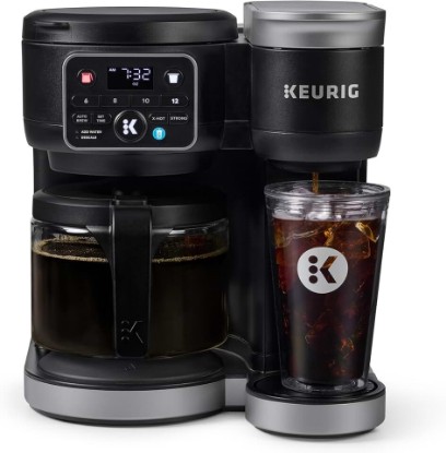 Picture of Keurig K-Duo Hot & Iced Single Serve & Carafe Coffee Maker, MultiStream Technology, 72oz Reservoir (Gen 2)