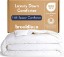 Picture of Brooklinen Lightweight Canadian Down Comforter, Breathable Summer Duvet Insert, 100% Cotton Sateen Shell, Ultra-Soft Fluffy Bedding, Baffle Box, Secure Duvet Loops - Full/Queen
