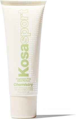 Picture of Kosas Chemistry Deodorant - Aluminium and Baking Soda Free + BO-Fighting AHA Serum that Exfoliates, Softens, and Nourishes the Skin, (Fragrance Free)