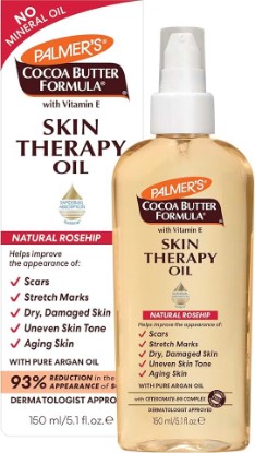 Picture of Palmer's Cocoa Butter Formula Skin Therapy Moisturizing Body Oil with Vitamin E, Rosehip Fragrance, 5.1 Ounces