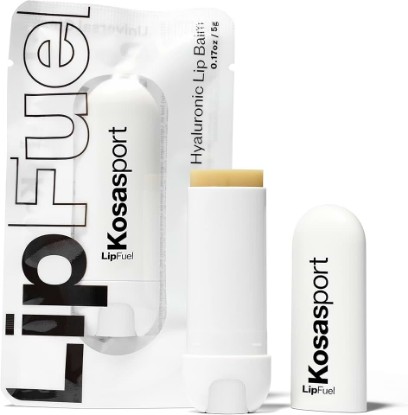 Picture of Kosas Lipfuel Hyaluronic Active Sport Lip Balm - Hydrates, Energizes and Protects - Natural Lip Treatment and Care (Baseline)