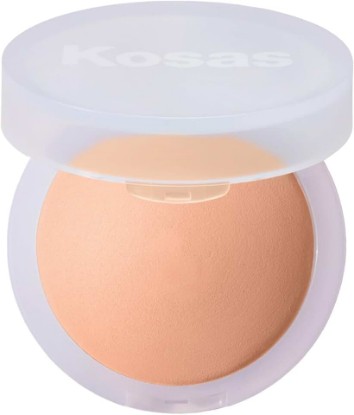 Picture of Kosas Cloud Set Brightening Baked Powder – Under Eye Setting Powder, Talc-Free Soft Focus Finish, Peachy
