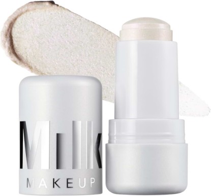 Picture of Milk Makeup Cooling Water Jelly Shimmer – Buildable Face + Body Highlighter Stick for Sheer Shimmery Glow – Long-Lasting, Hydrating, Glitter Free Formula