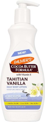Picture of Palmer's Cocoa Butter Formula Tahitian Vanilla Body Lotion, 13.5 Oz, Daily Moisturizing Lotion for Dry Skin with Shea Butter & Vitamin E, Hydrates & Protects, Helps Provide 48-Hour Deep Moisture