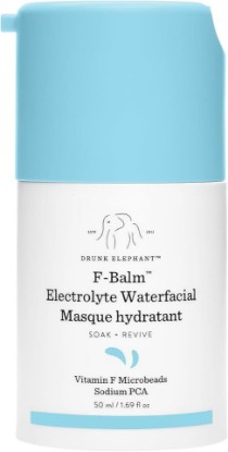 Picture of Drunk Elephant F-Balm Electrolyte Waterfacial - 50 ml/1.69 fl oz - Deeply Hydrating Overnight Face Mask - Clean Clinical Skincare - Cruelty-Free - Free of Essential Oils, Silicones, and Fragrance