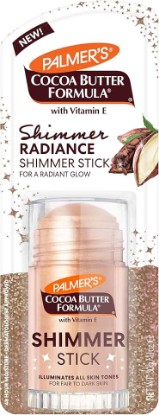 Picture of Palmer's Cocoa Butter Formula Body Shimmer Stick with Vitamin E, 1 Oz, Radiant Highlighter Makeup for Body Glow, Provides 48-Hour Moisture, All Skin Tones & Types, Dermatologist Approved