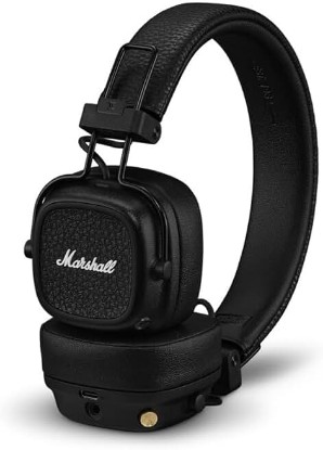 Picture of Marshall Major V On-Ear Wireless Bluetooth Headphones - Black