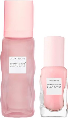 Picture of Glow Recipe Pink Juice Duo - Hydrating Face Moisturizer for Women & Men - Korean Skin Care Moisturizer with Hyaluronic Acid for Glass Skin - Lightweight Gel Moisturizer for Dry Skin (50 ml & 25 ml)