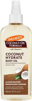 Picture of Palmer's Coconut Oil Formula Body Oil, Body Moisturizer with Green Coffee Extract, Bath Oil for Dry Skin, 5.1 Ounces (Spray Cap)