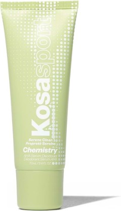 Picture of Kosas Chemistry Deodorant - Aluminium and Baking Soda Free + BO-Fighting AHA Serum that Exfoliates, Softens, and Nourishes the Skin, (Serene Clean)