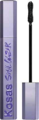 Picture of Kosas Soulgazer Lengthening + Lifting Peptide Mascara – Smudge-Proof, Clump-Free Mascara + Lash Serum 2-in-1 for Long, Defined Lashes – Curvilinear Molded Brush, Vegan, Sensitive-Eye Safe