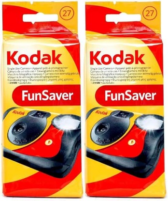 Picture of Kodak Funsaver One Time Use Film Camera (2-pack)