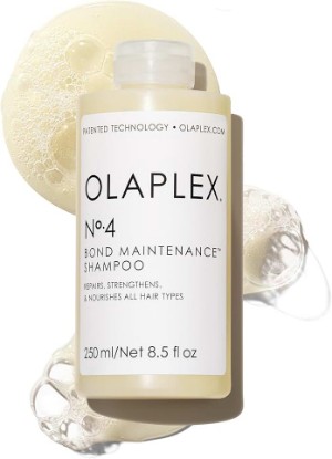 Picture of Olaplex Nº.4 Bond Maintenance™ Hair Strengthening Shampoo: Repairs Damage & Defend Against Future Breakage | Replenishes Hydration | For Coily, Curly, Straight, and Wavy