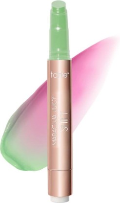 Picture of tarte maracuja juicy lip & cheek shift - pH-Powered Lip Stain & Cheek Stain, Lip Gloss Balm with Hyaluronic Acid for Smooth Moisturized Lips & Cheek Tint, Vegan & Cruelty-Free