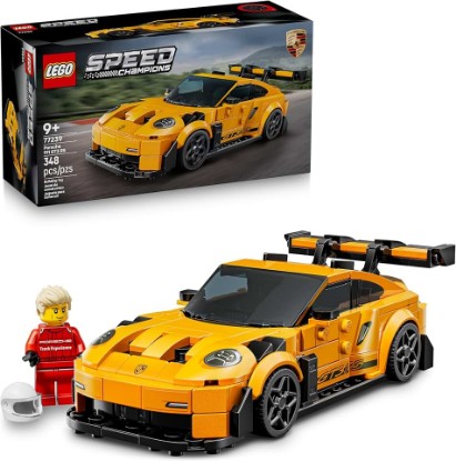 Picture of LEGO Speed Champions Porsche 911 GT3 RS Super Car Toy - Model Kit & Pretend Play Toy for Boys & Girls, Ages 9+ - Sports Car Building Set for Kids & Racing Fans - Gift Idea for Birthdays - 77239