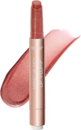 Picture of tarte maracuja juicy shimmer glass lip plump – Hydrating & Volumizing Lip Gloss Balm with Hyaluronic Acid & Vitamin E, Plumps & Moisturizes, Vegan & Cruelty-Free