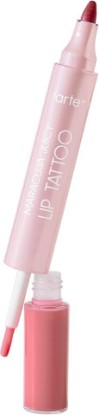Picture of tarte maracuja juicy lip tattoo –Transfer Proof Lip Stain Tint & Nourishing Gloss Combo, 2 in 1 Lipgloss Makeup with Hyaluronic Acid and Vitamin E, Vegan & Cruelty-Free